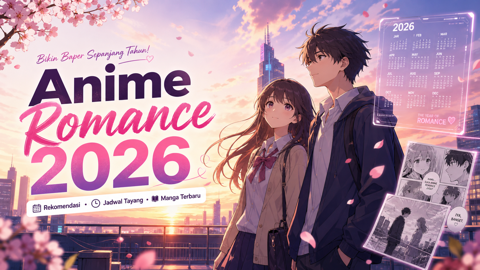 anime - Anime Romance 2026: Rekomendasi, Jadwal Tayang, dan Manga Terbaru