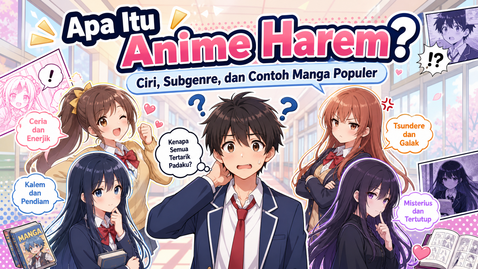 Apa Itu Anime Harem? - harem