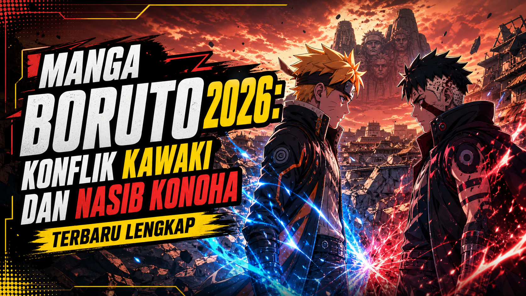 boruto - Manga Boruto 2026: Konflik Kawaki dan Nasib Konoha Terbaru Lengkap