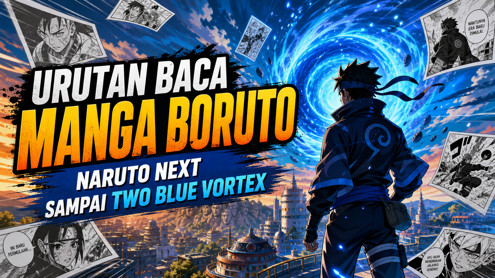 boruto - Urutan Baca Manga Boruto: Naruto Next sampai Two Blue Vortex
