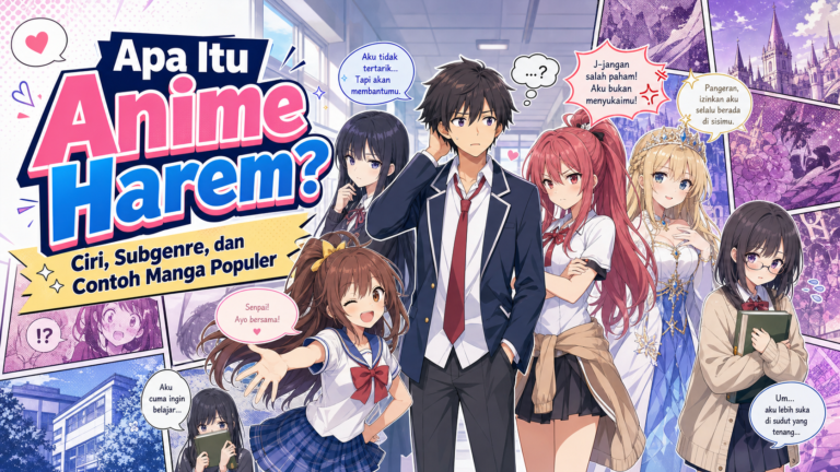 harem - Apa Itu Anime Harem? Ciri, Subgenre, dan Contoh Manga Populer