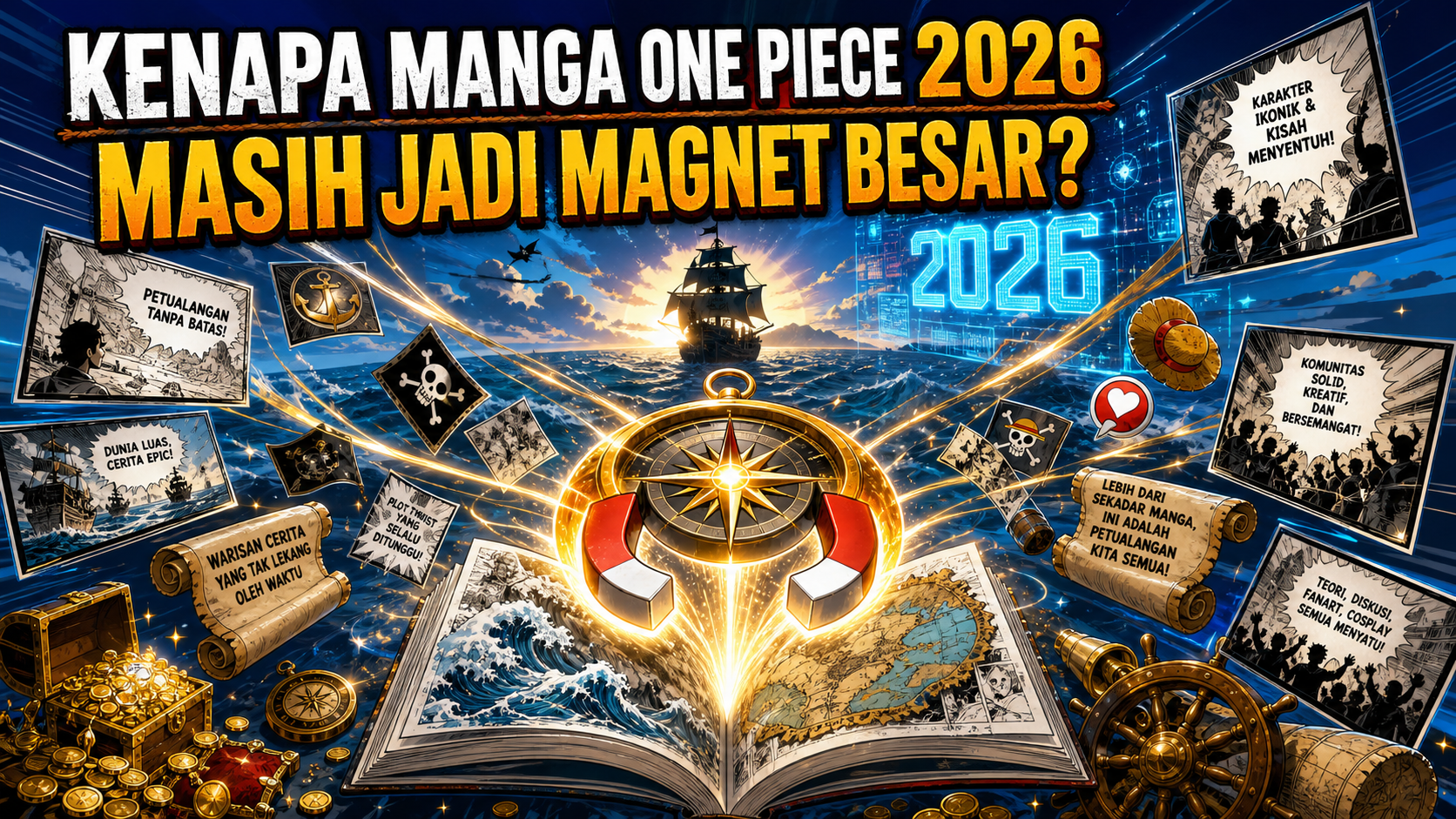 Kenapa Manga One Piece 2026 Masih Jadi Magnet Besar? - onepiece