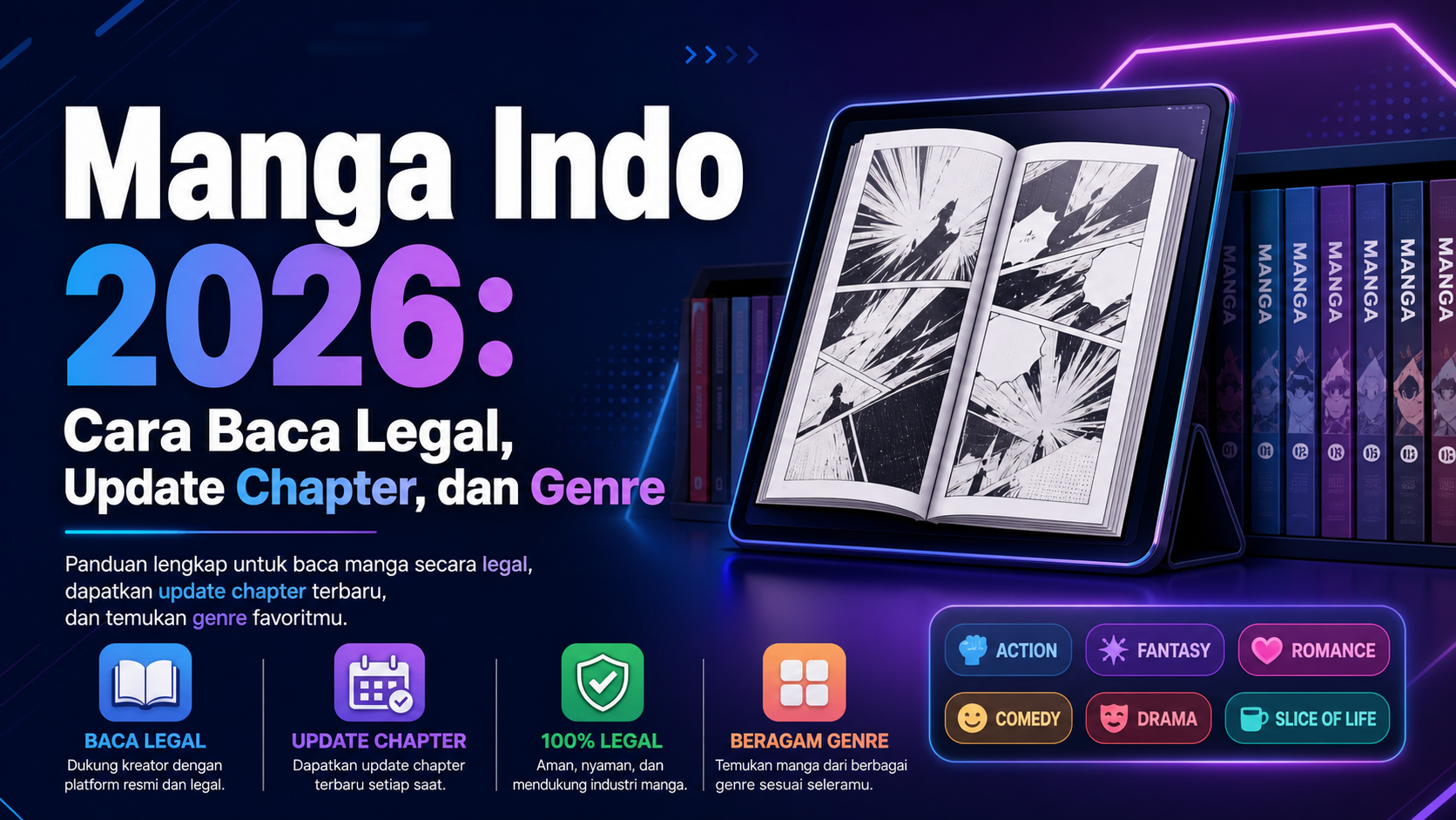 manga - Manga Indo 2026: Cara Baca Legal, Update Chapter, dan Genre