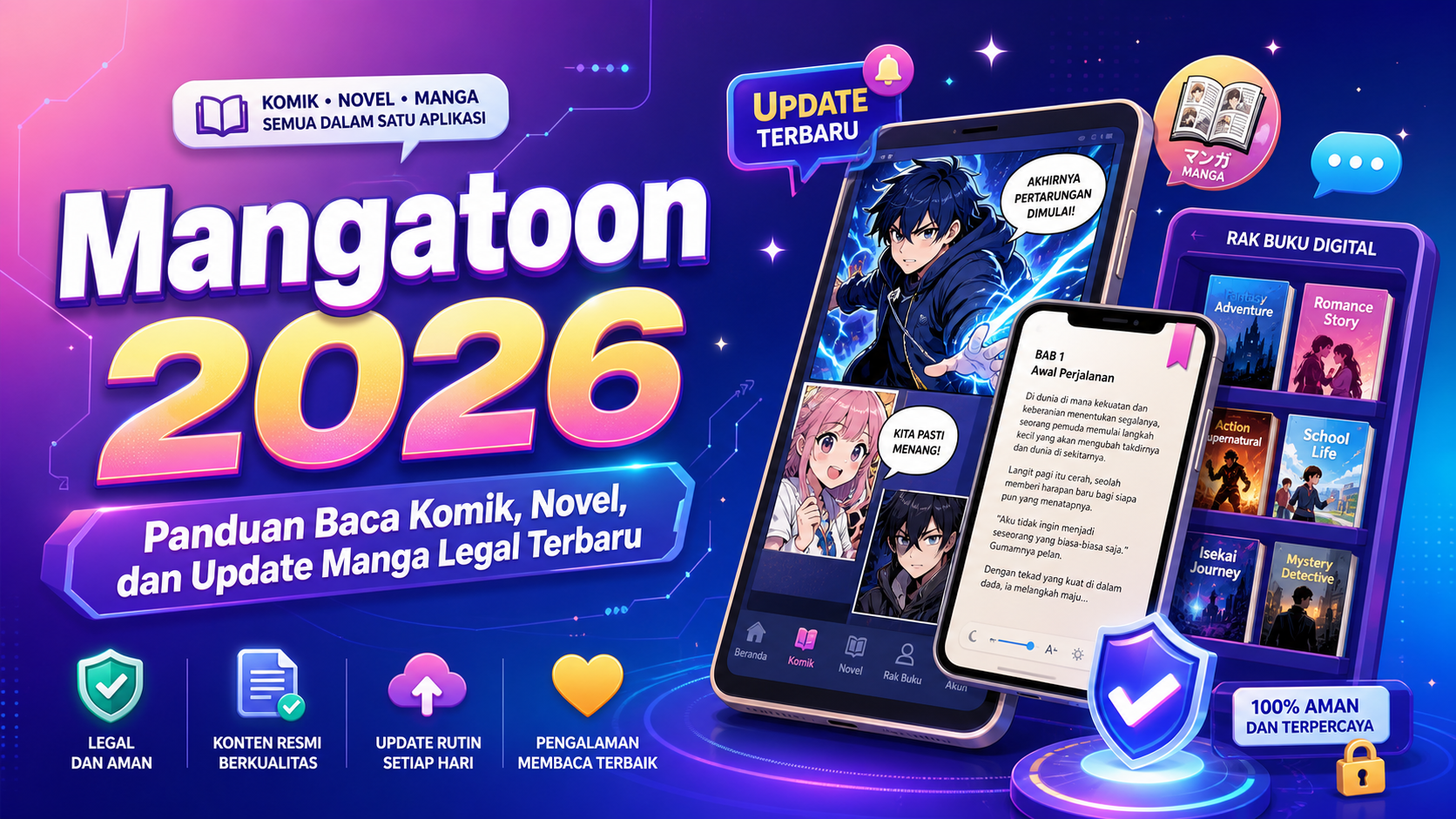 mangatoon - Mangatoon 2026: Panduan Baca Komik, Novel, dan Update Manga Legal Terbaru