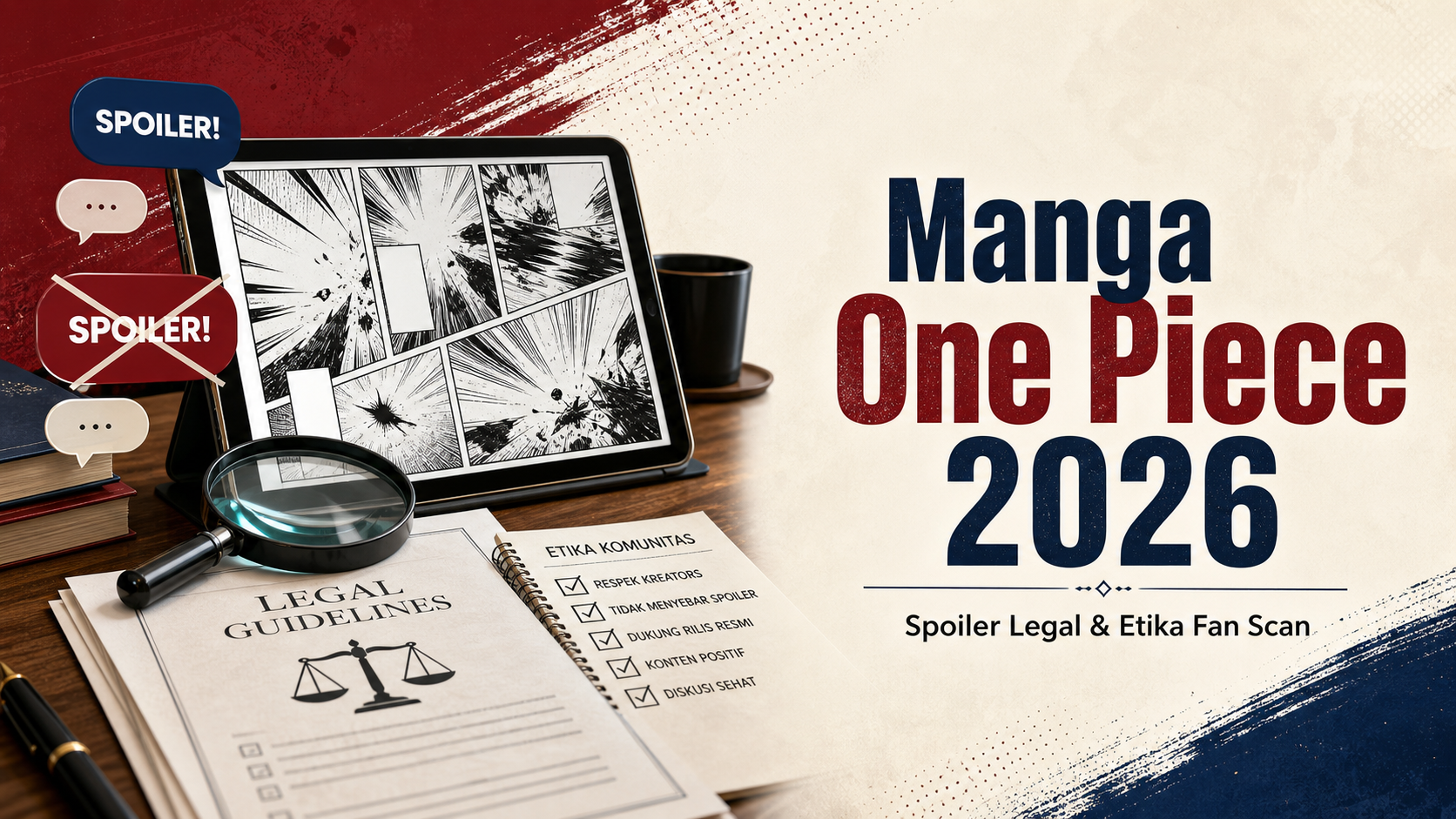 onepiece - Manga One Piece 2026: Bedah Spoiler Legal dan Etika Fan Scan