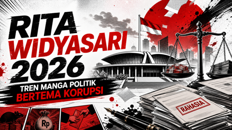 rita - Rita Widyasari 2026: Tren Manga Politik Bertema Korupsi