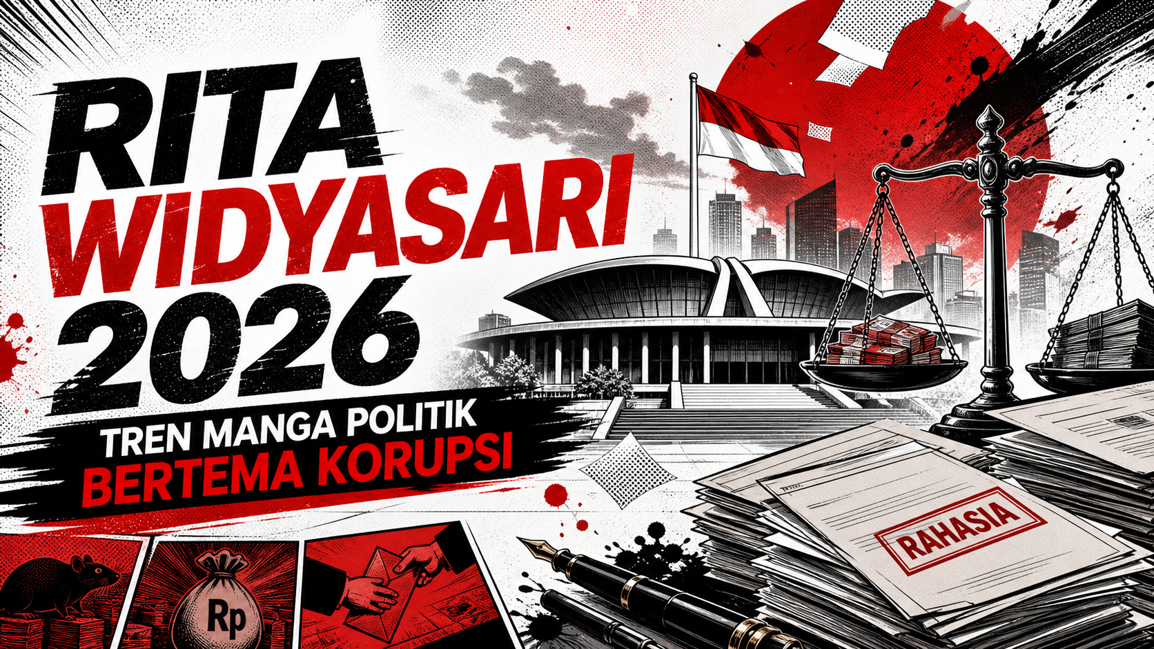 rita - Rita Widyasari 2026: Tren Manga Politik Bertema Korupsi