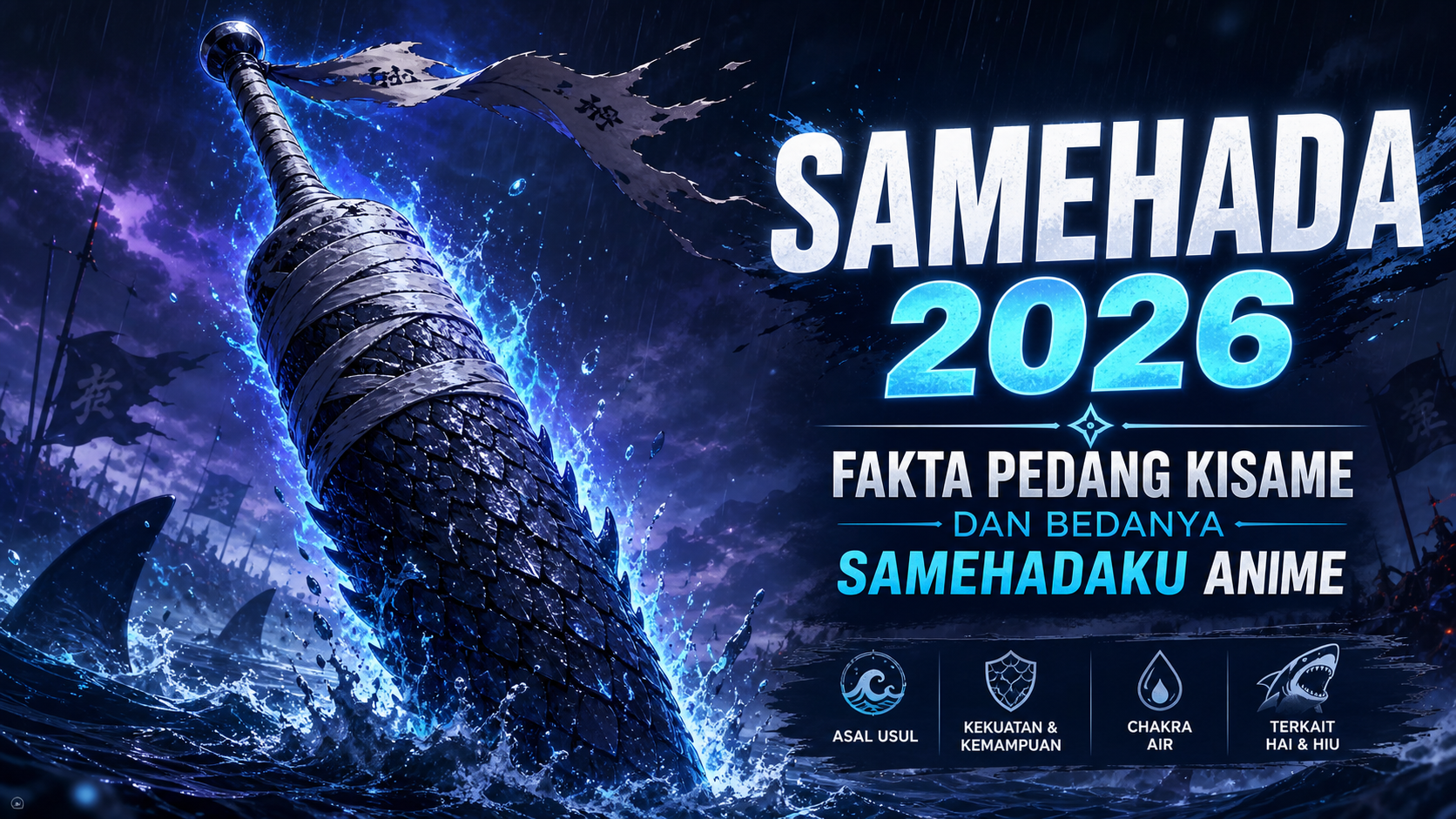 samehada - Samehada 2026: Fakta Pedang Kisame dan Bedanya Samehadaku Anime