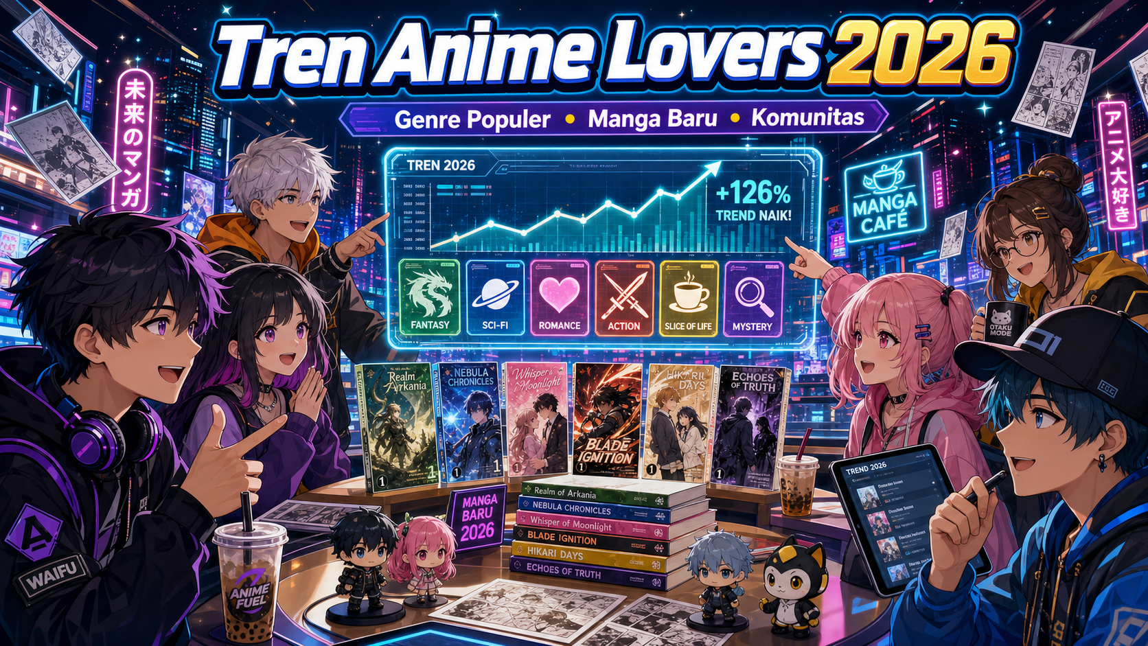 Tren Anime Lovers 2026: Genre Populer dan Manga Baru yang Naik - anime