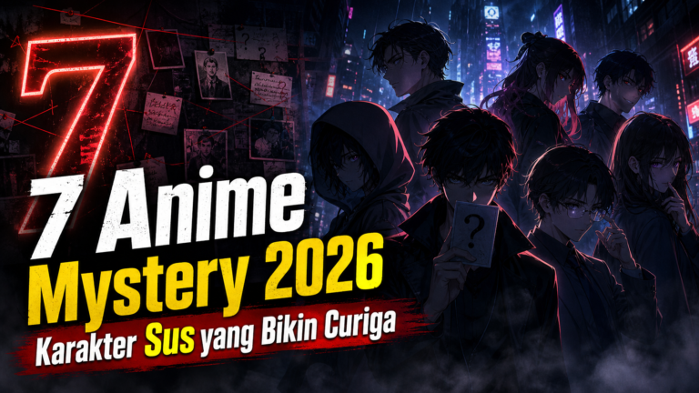 anime - 7 Anime Mystery 2026 dengan Karakter Sus yang Bikin Curiga