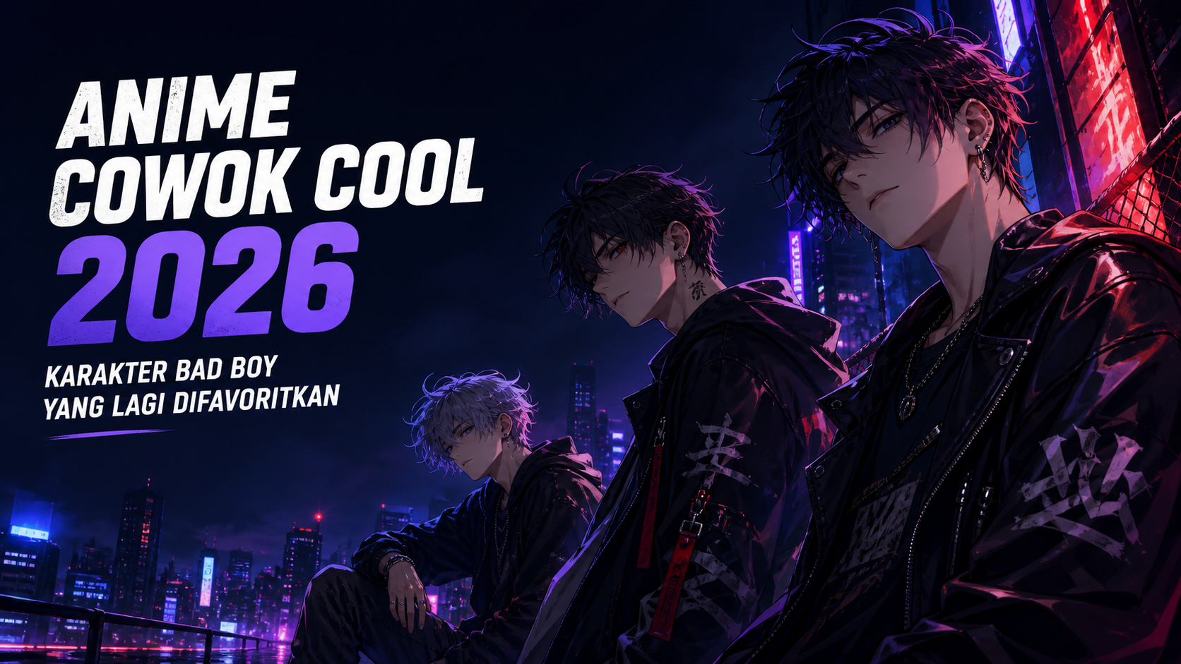 anime - Anime Cowok Cool 2026: Karakter Bad Boy yang Lagi Difavoritkan