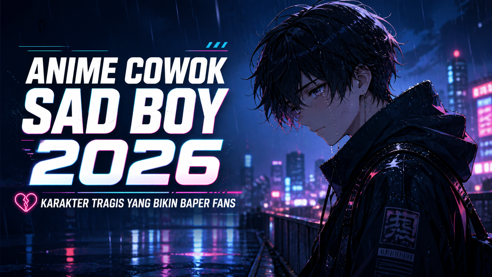 anime - Anime Cowok Sad Boy 2026: Karakter Tragis yang Bikin Baper Fans