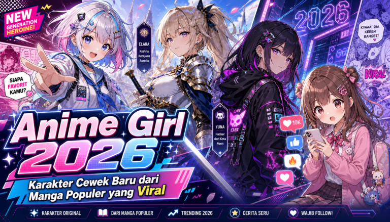 anime - Anime Girl 2026: Karakter Cewek Baru dari Manga Populer yang Viral