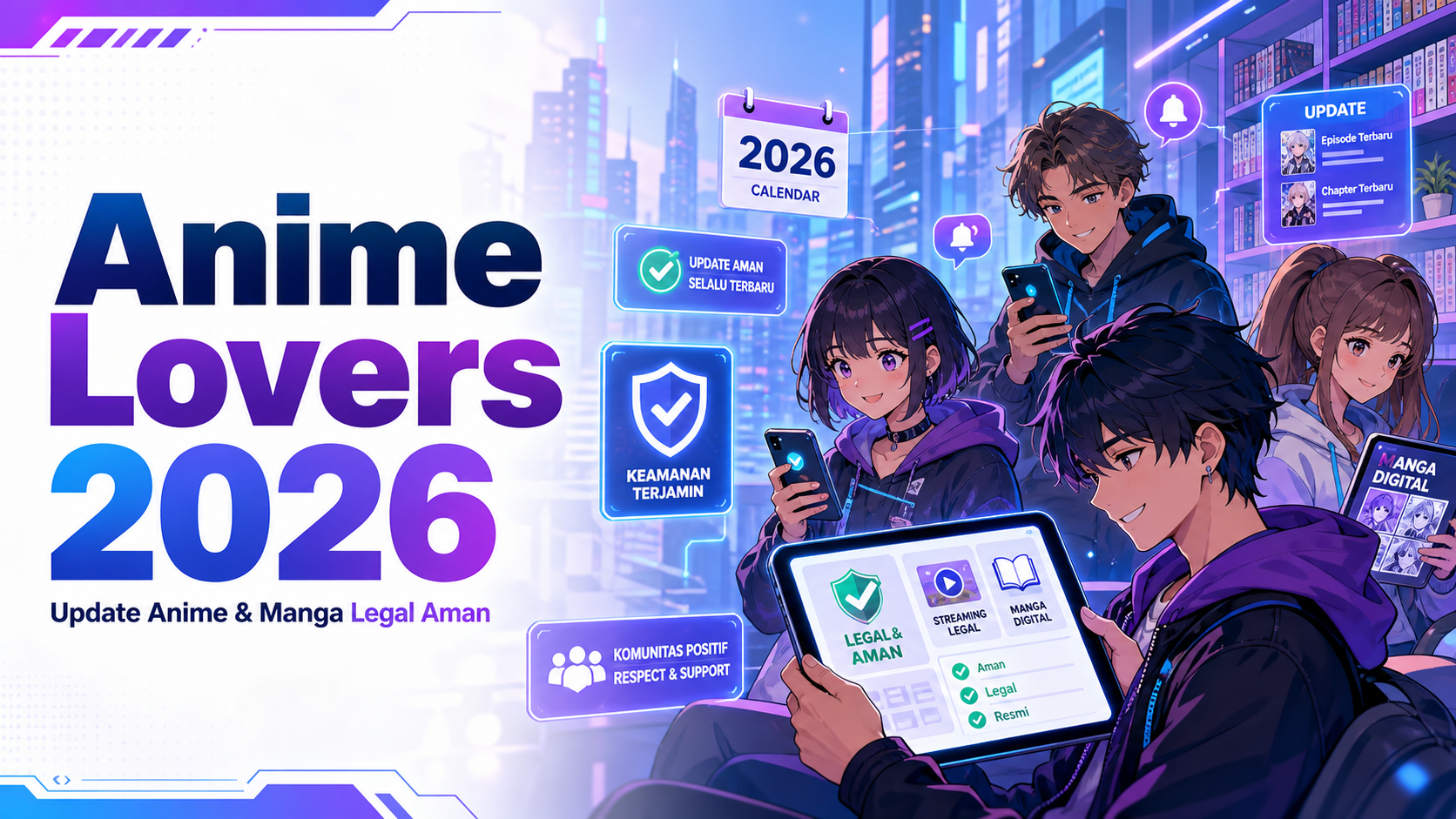 anime - Anime Lovers 2026: Cara Ikuti Update Anime dan Manga Legal Aman