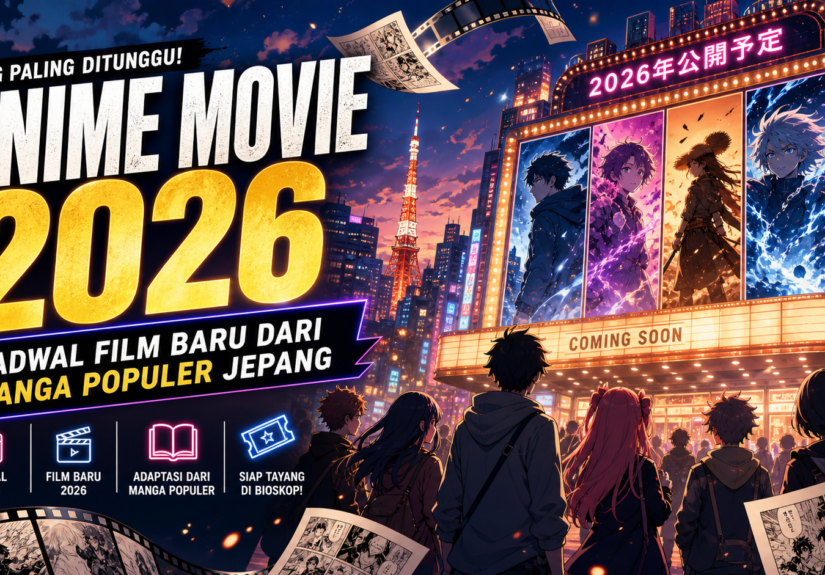 anime - Anime Movie 2026: Jadwal Film Baru dari Manga Populer Jepang