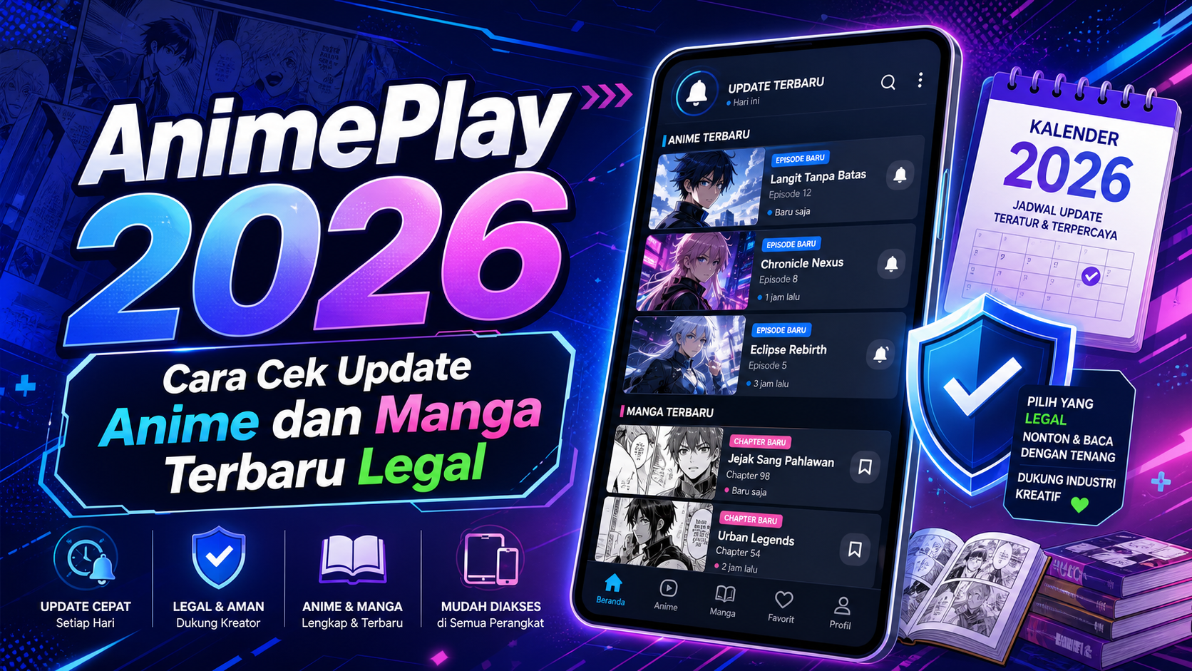animeplay - AnimePlay 2026: Cara Cek Update Anime dan Manga Terbaru Legal