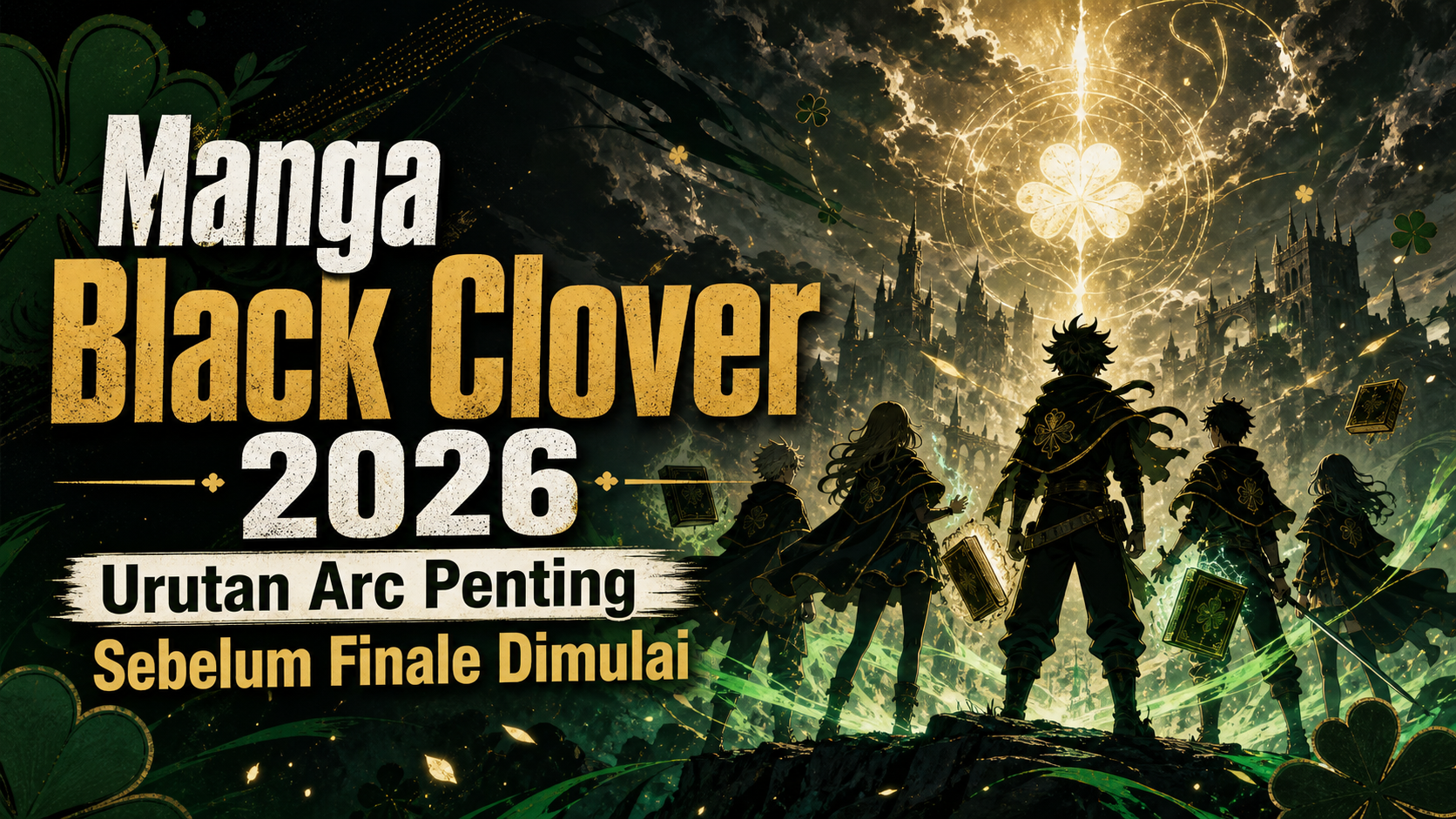 blackclover - Manga Black Clover 2026: Urutan Arc Penting Sebelum Finale Dimulai
