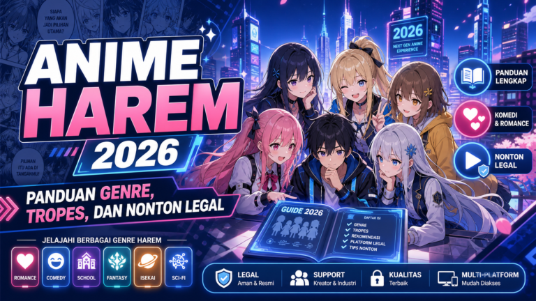 harem - Anime Harem 2026: Panduan Genre, Tropes, dan Nonton Legal