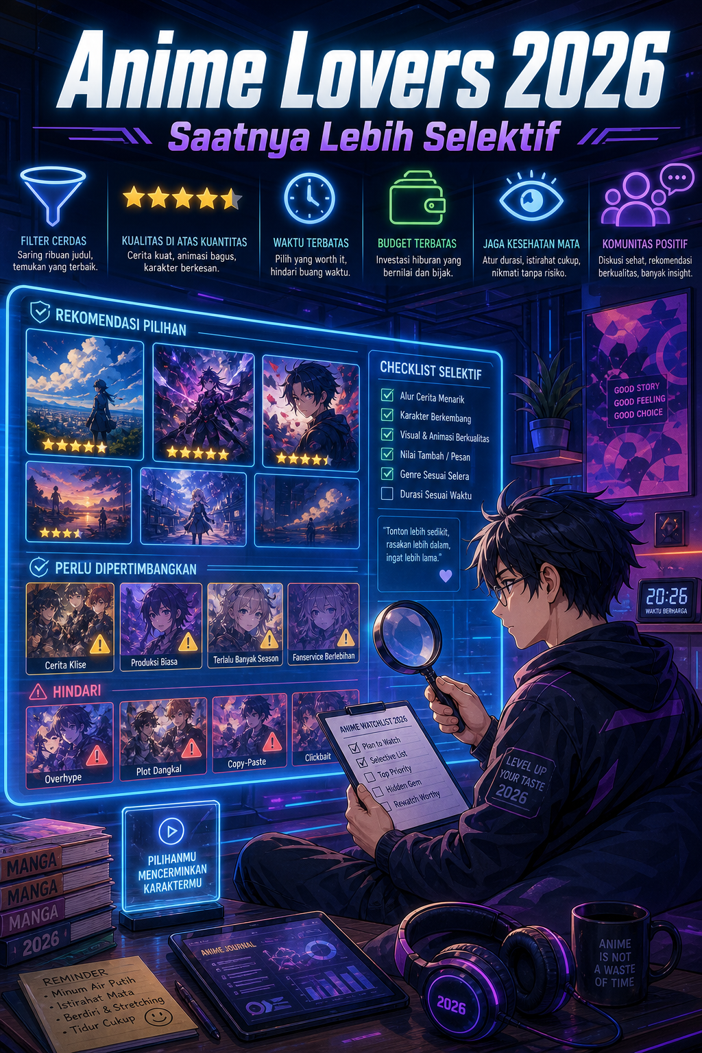 Kenapa Anime Lovers 2026 Perlu Lebih Selektif? - anime