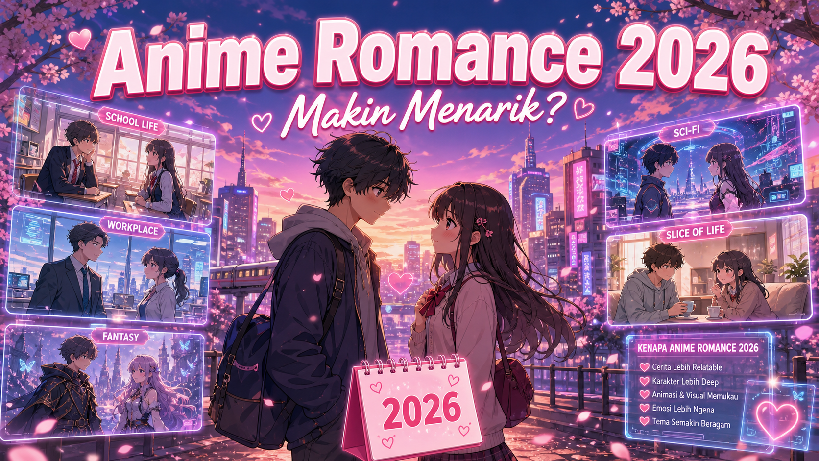 Kenapa Anime Romance 2026 Makin Menarik? - romance