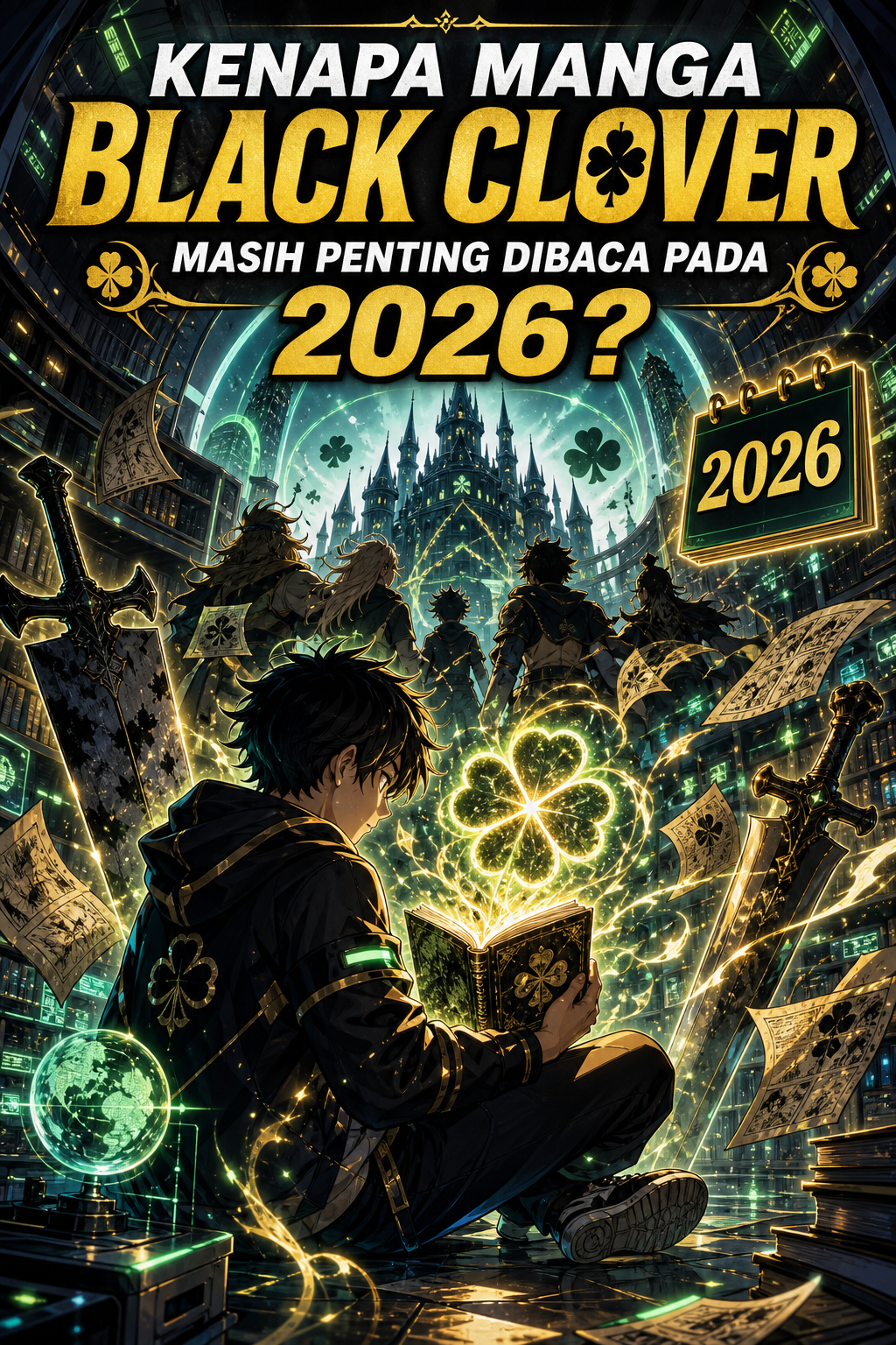 Kenapa Manga Black Clover Masih Penting Dibaca pada 2026? - blackclover