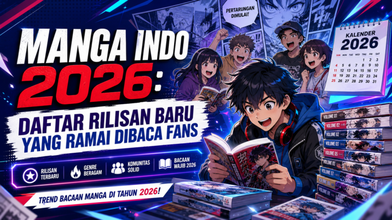 manga - Manga Indo 2026: Daftar Rilisan Baru yang Ramai Dibaca Fans