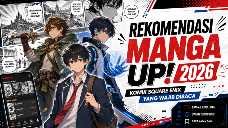 mangaup - Rekomendasi Manga UP! 2026: Komik Square Enix yang Wajib Dibaca