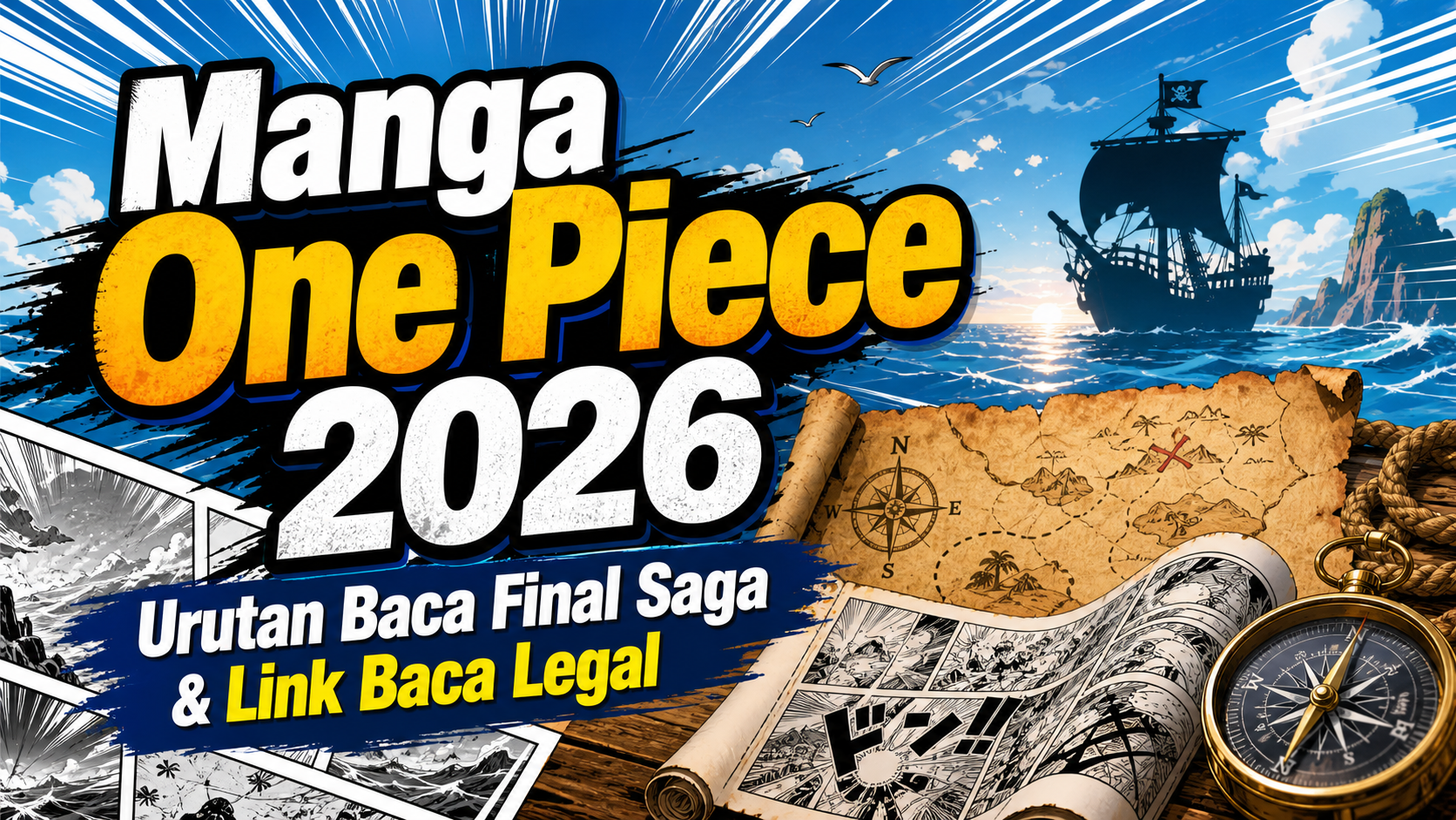 onepiece - Manga One Piece 2026: Urutan Baca Final Saga dan Link Baca Legal