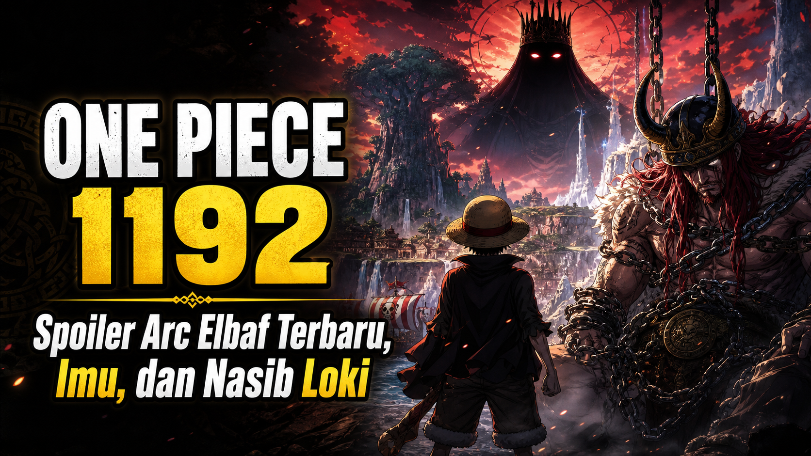 onepiece - One Piece 1192: Spoiler Arc Elbaf Terbaru, Imu, dan Nasib Loki