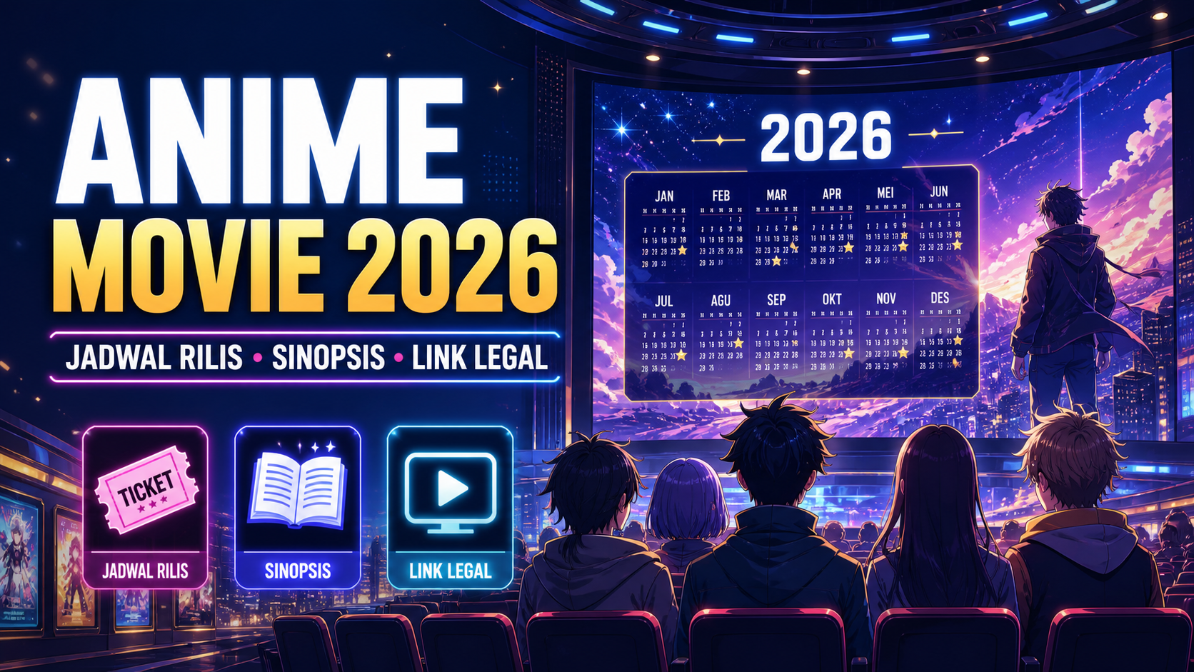 anime - Anime Movie 2026: Jadwal Rilis, Sinopsis, dan Link Legal