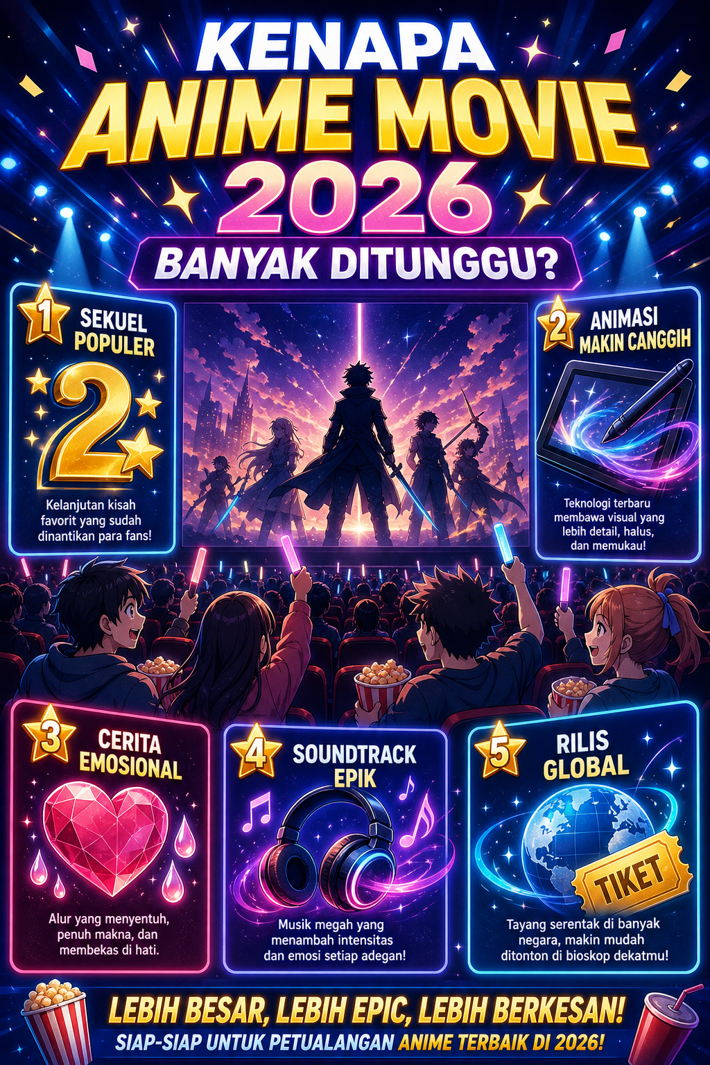 Kenapa Anime Movie 2026 Banyak Ditunggu? - anime