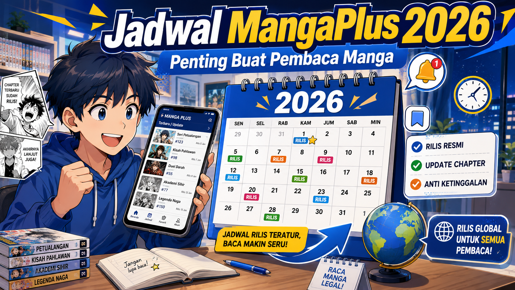 Kenapa Jadwal MangaPlus 2026 Penting Buat Pembaca Manga? - mangaplus