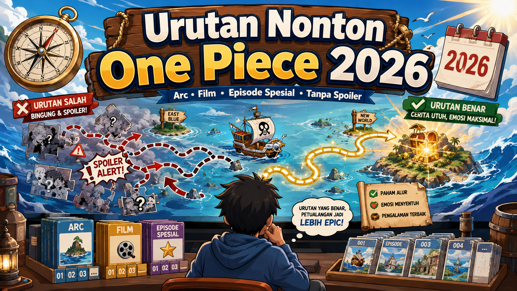 Kenapa Urutan Nonton One Piece Penting pada 2026? - onepiece