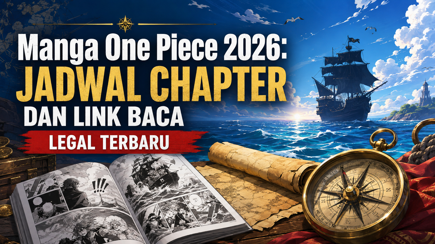 onepiece - Manga One Piece 2026: Jadwal Chapter dan Link Baca Legal Terbaru