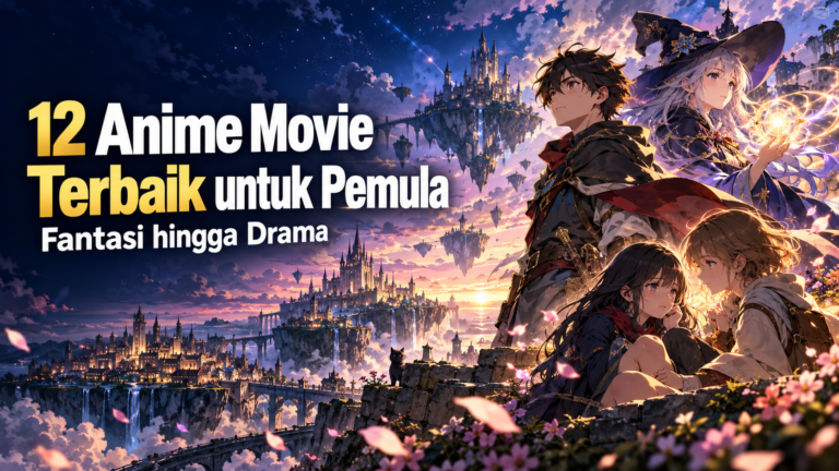 anime - 12 Anime Movie Terbaik untuk Pemula, Fantasi hingga Drama