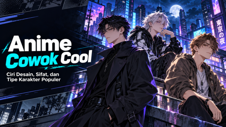 anime - Anime Cowok Cool: Ciri Desain, Sifat, dan Tipe Karakter Populer