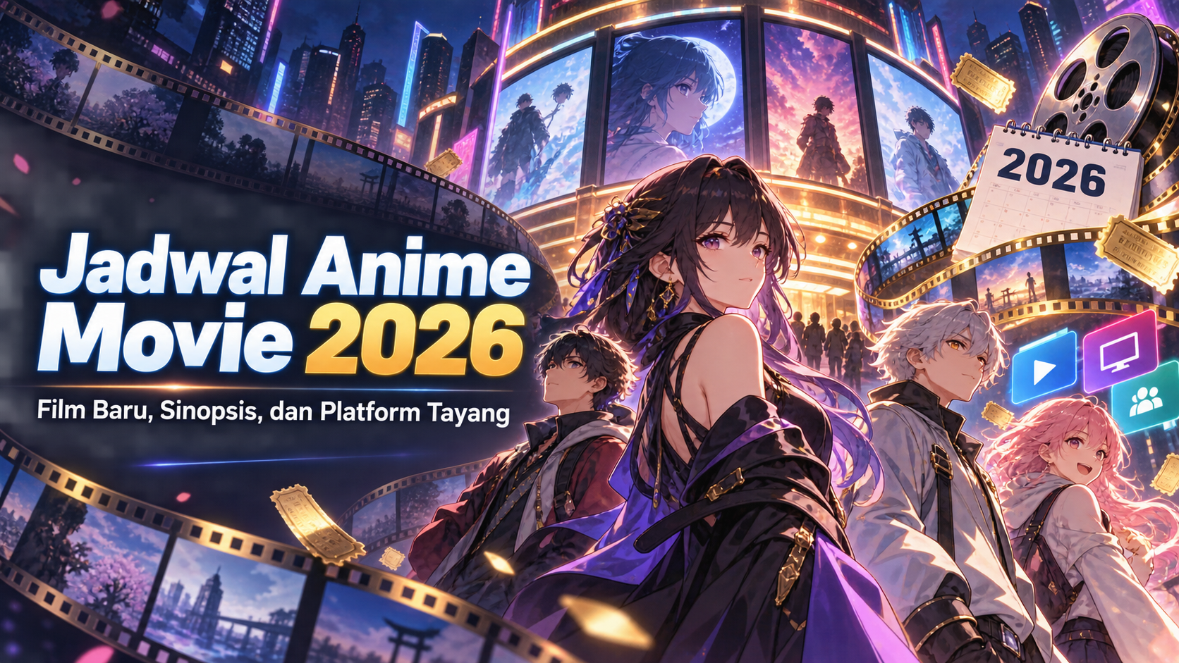 anime - Jadwal Anime Movie 2026: Film Baru, Sinopsis, dan Platform Tayang