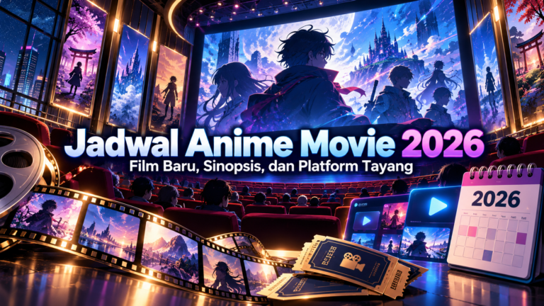 anime - Jadwal Anime Movie 2026: Film Baru, Sinopsis, dan Platform Tayang