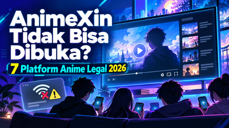 animexin - AnimeXin Tidak Bisa Dibuka? 7 Platform Anime Legal 2026
