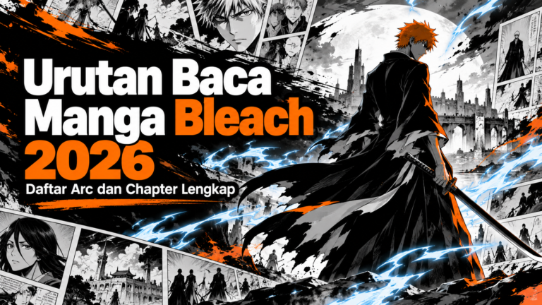 bleach - Urutan Baca Manga Bleach 2026: Daftar Arc dan Chapter Lengkap